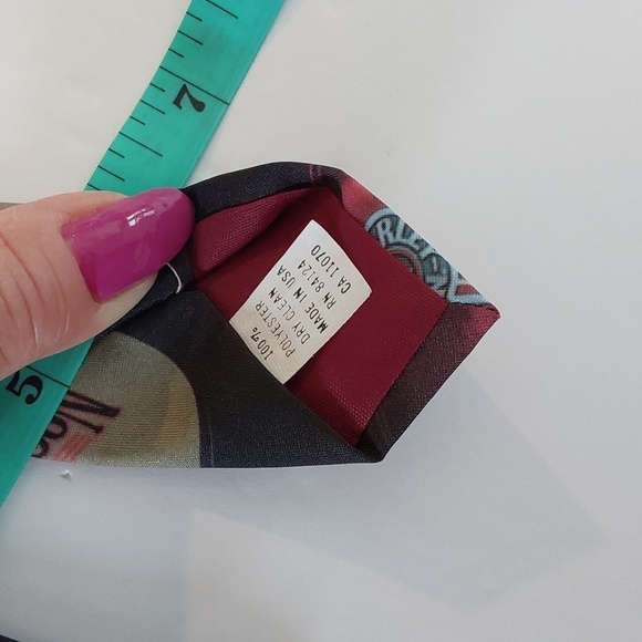 Harley Davidson Necktie Colorful Motorcycle Tanks Mens Tie  Sz.58' - Picture 3 of 6